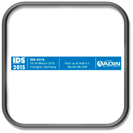 Adin Implantes presente en la 36º IDS – Hall 4.1, Stand A-03