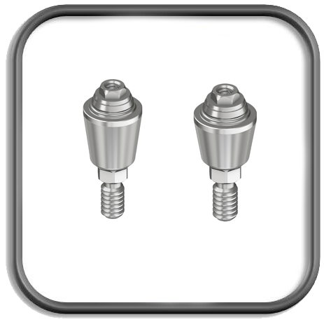 Nuevas alturas de pilares Trans-Epiteliales TMA del Adin Implant System